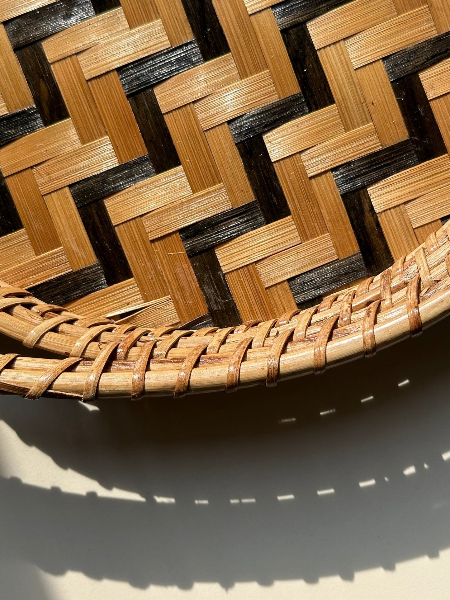 bamboo and cane serveware