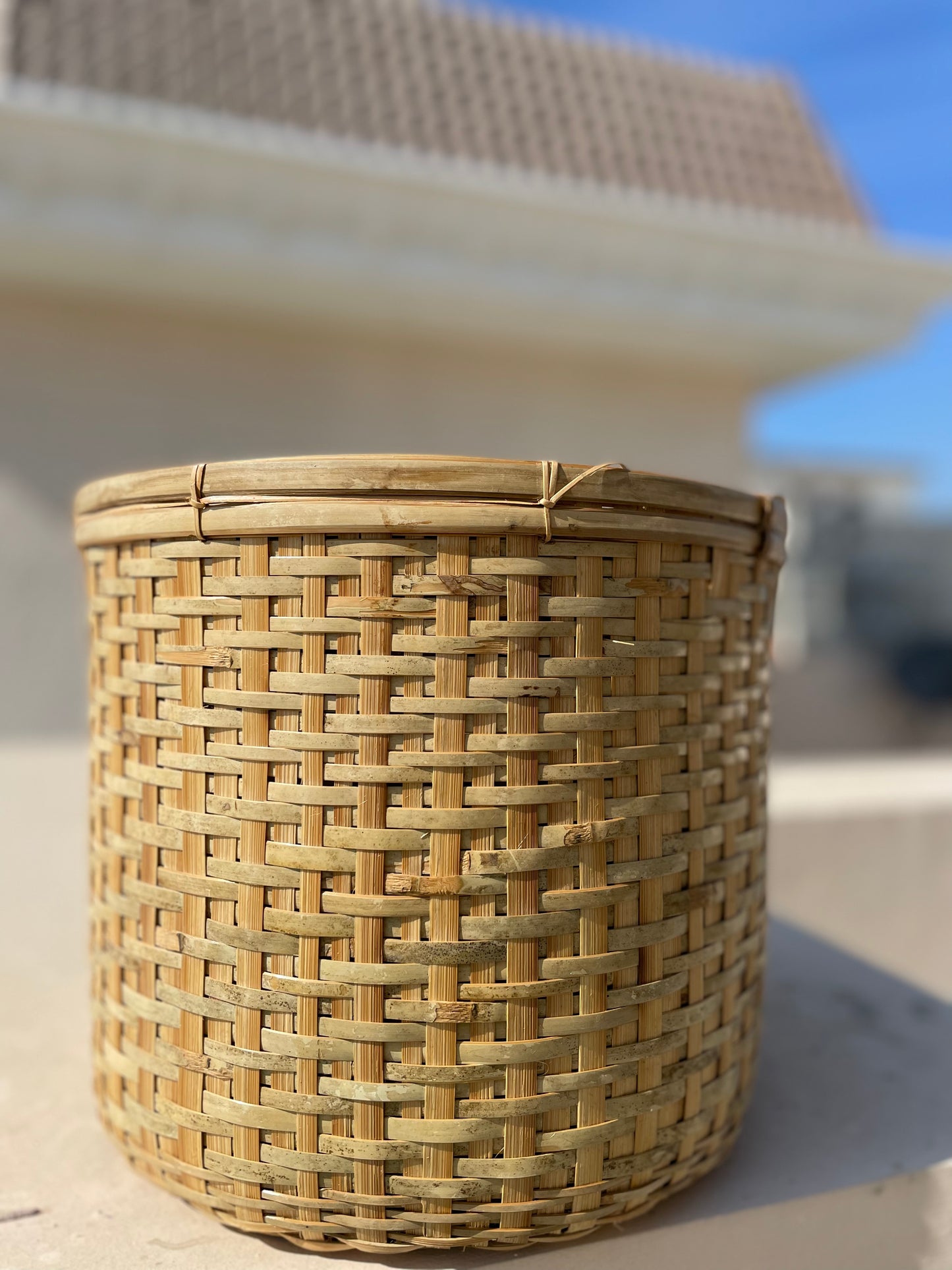 Set of 5 Bamboo Baskets